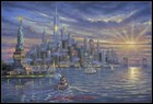 Chart Needlework Embroidery Diy - Counted Cross Stitch Patterns - Freedom Tower