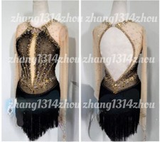 682.The new figure skating dress can be customized