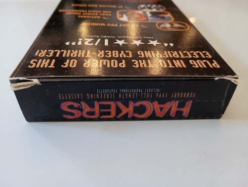 Hackers Screener Vhs Zerocool Acidburn Lord Nikon Phantom Freak Joey Jolie - Picture 6 of 16