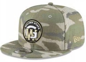golden state warriors camo hat