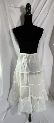 Vintage Women's Knee Length Crinoline Slip - 10” Waist