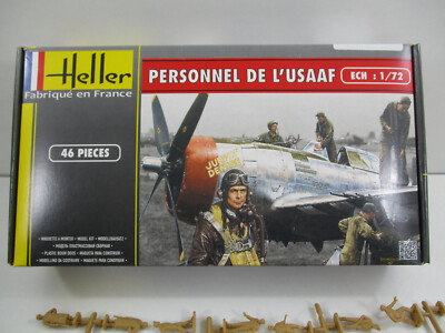 HELLER - Personnel de l´U.S.A.A.F - 1/72 - - MODELISMO