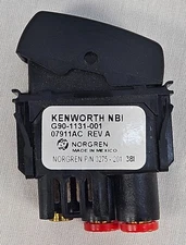 Genuine OEM Paccar Kenworth G90-1131-001 Diff Lock Rocker Switch