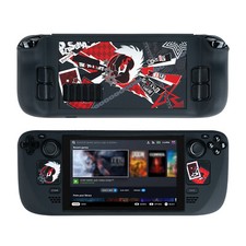 Protective Case for Steam Deck Shell Detachable Cover with Touchpad Sticker P5