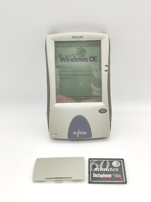 Philips Nino Series 300 Silver Handheld 320x240 Black & White LCD PDA Organizer
