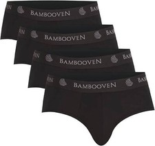 Men  s Bamboo Briefs with Pouch   4-Pack Soft  Breathable Underwear