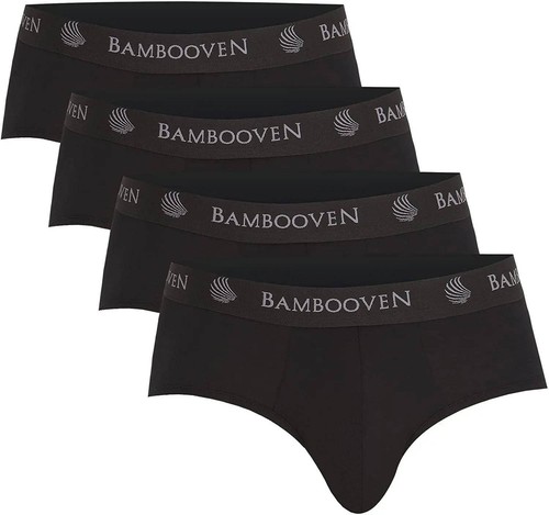 Herren Bambus Slips mit Beutel 4er Pack