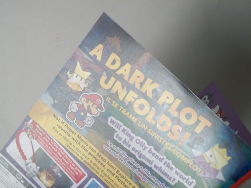 Paper Mario Origami King Case Only NO GAME Nintendo Switch Empty Replacement Box - Picture 5 of 6