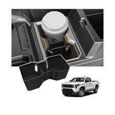 Cup Holder for Toyota Tacoma 20242026 Silicone Center Console Organizer