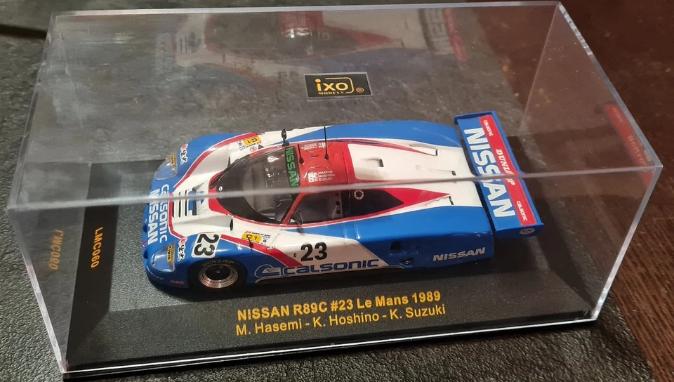 Modellino Le Mans 1:43 Nissan R89C 1989 Hasemi, Hoshino, Suzuki IXO - Immagine 2 di 4