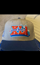 NFL Super Bowl XLII Patch Baseball Cap Hat Gr...