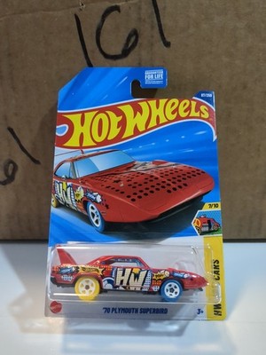 Hot Wheels 70 Plymouth Superbird Art Cars 7/10 1:64 Diecast