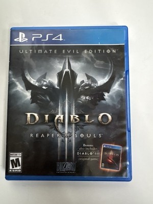 Diablo 3 Reaper of Souls Ultimate Evil Edition PlayStation 4 PS4 Game
