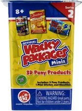 Wacky Packages Minis Series 2 Blind Box New Sealed