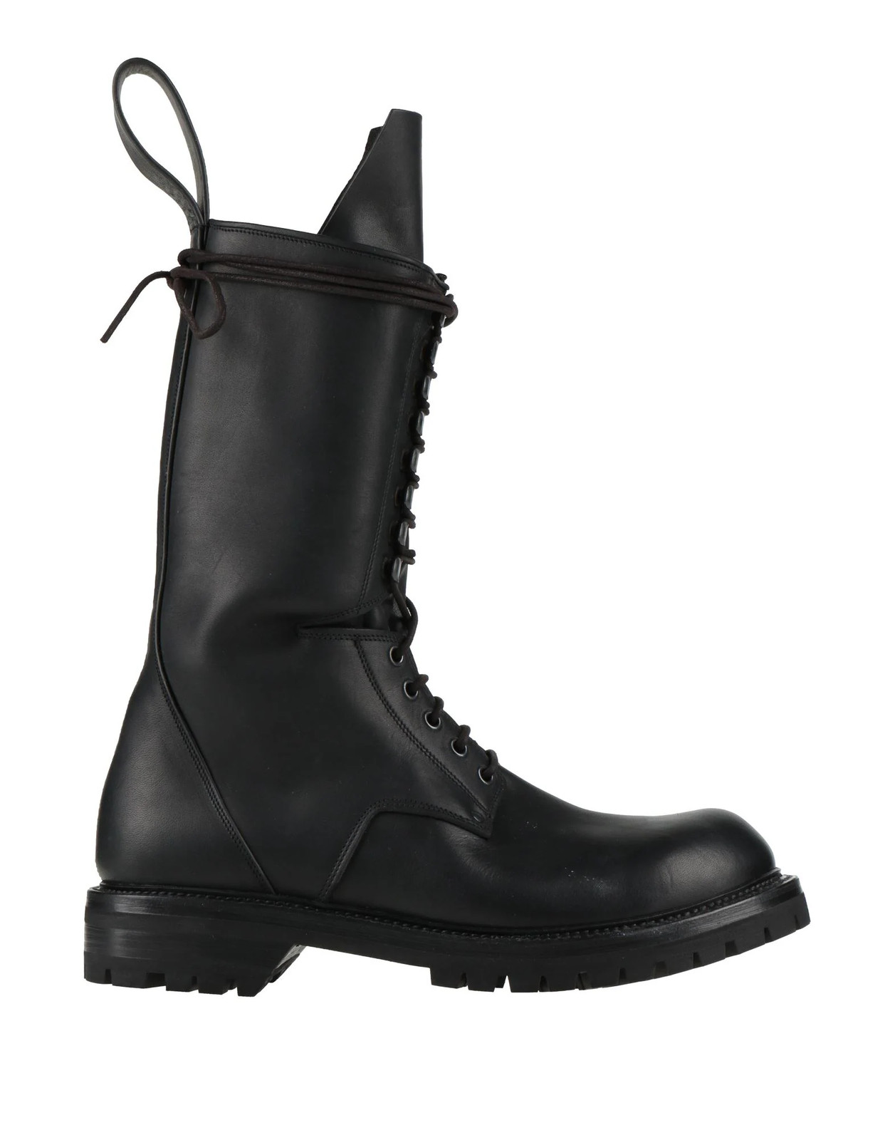 Rick Owens - Men - Leather Boot - Black 286590₽