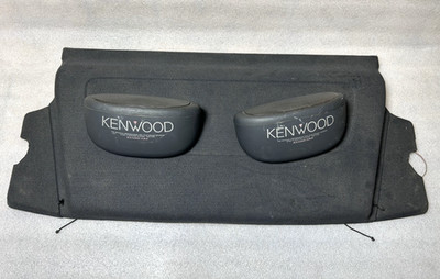 JDM 90-94 NISSAN PULSAR SUNNY N14 OEM REAR CARGO TONNEAU COVER KENWOOD SPEAKERS