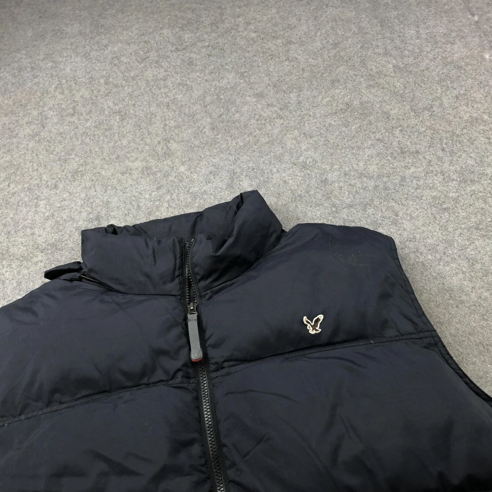 Chaleco acolchado American Eagle Outfitters para hombre 2XL negro acolchado sin mangas Foto 2 de 4