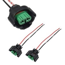 2 Pack- H8 H11 880 881 Female Adapter Wire Connector Replace OEM Headlight Fog