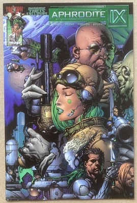 Aphrodite IX 2DF Green Foil with COA (2001) VF+, Top Cow.