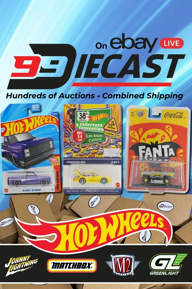 🌙 All Day Diecast: Show B - Hot Wheels, Johnny Lightning, Kaido ++ 09/19