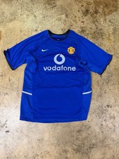 Manchester United 2002-03 Third Shirt Giggs #11 Jersey Blue Size L Excellent Con