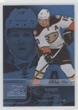 2015-16 Upper Deck Fleer Showcase Flair Row 1 Blue Ice 32/99 Corey Perry #2 0t89