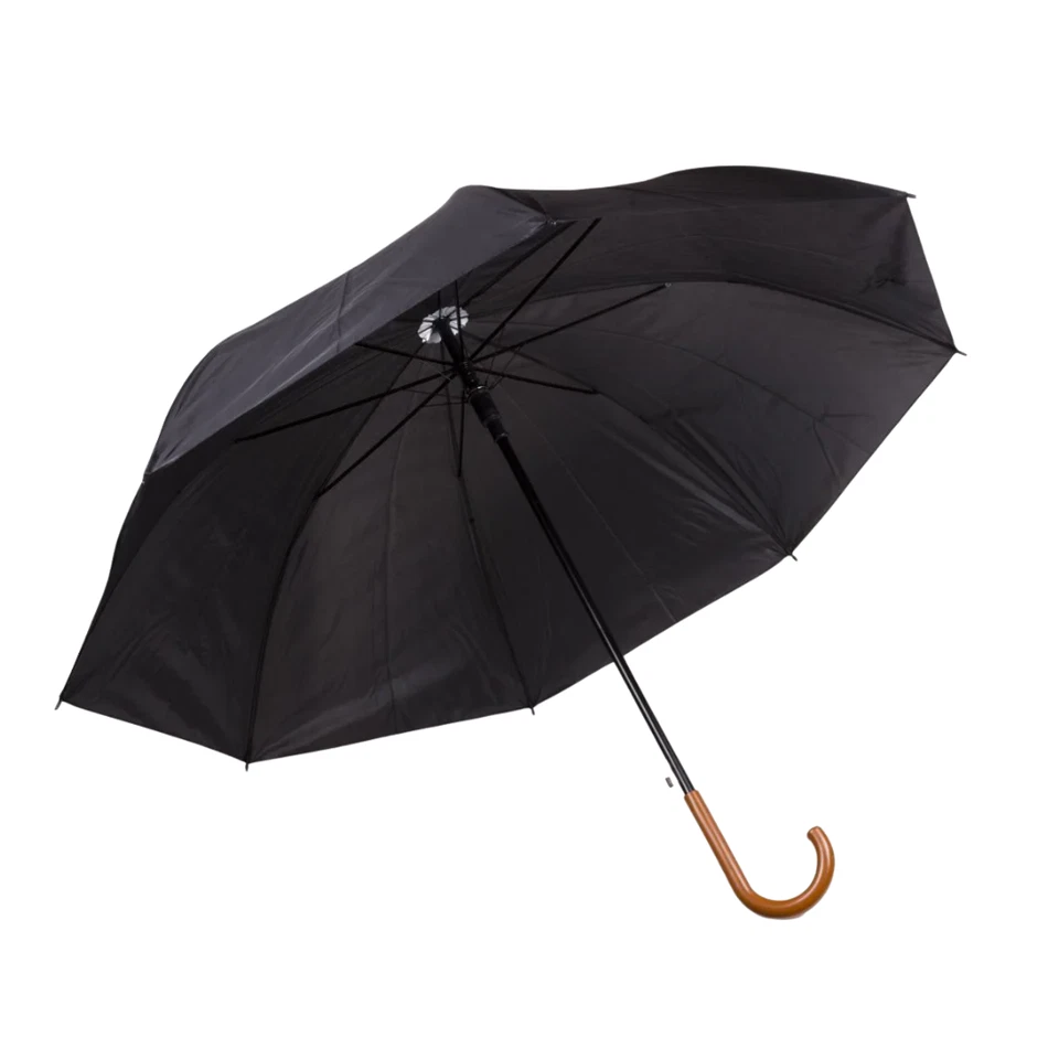 Regenschirm XXL Ø120cm Sturmfest Stockschirm Partnerschirm Automatik 8 Rippen - Bild 2 von 4