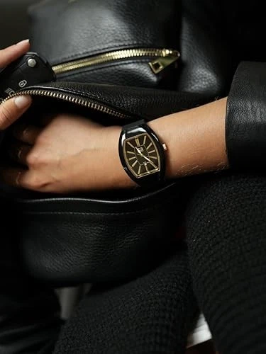 Reloj ICE-WATCH ICE Boliday 024031 Damas Negro Dorado Fecha Subesfera Pequeño Japón Foto 3 de 3