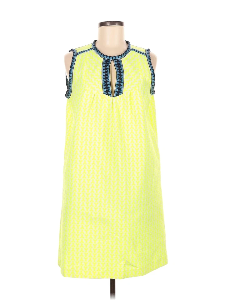 Vestido casual feminino amarelo J.Crew 8