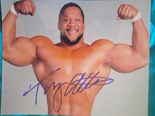 Tony Atlas Autographed 8x10 Photo WWE, WCW, NWA, Hall of Fame