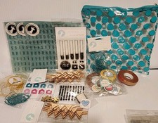 Freckled Fawn Scrapbooking Embellishments Kit Stamps Stickers Clips Wood Veneer