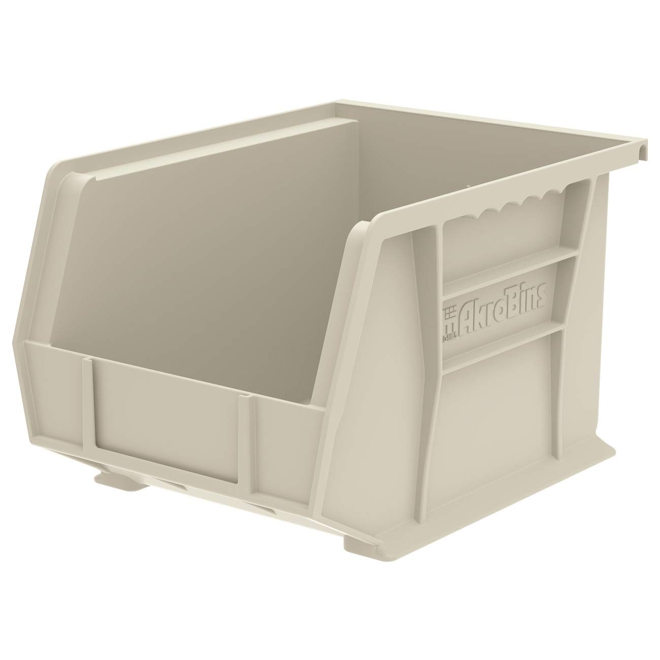 Stackable Heavy Duty 11x8x7 Plastic Storage Bins for Home Garage Organization-image