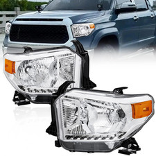 OE Replacement Headlights Assembly Compatible for 2014-2021 Toyota Tundra with C