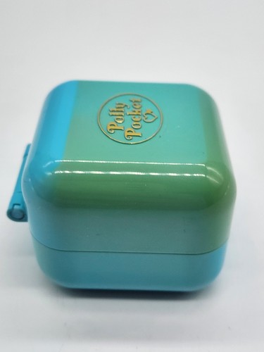 Polly Pocket Vintage 1991 Polly's Dinnertime Ring & Ring Case Bluebird COMPLETE - Picture 13 of 15