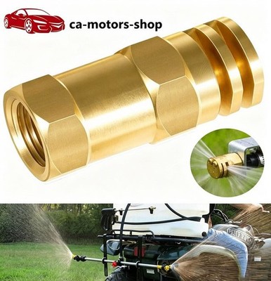 Boomless Spray Nozzle 1/2'' FPT #20 Orifices 5.9 GPM @ 40 PSI (90° & 180° Caps)