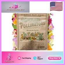 Easy-to-Grow Wildflower Seeds - 2 oz Drought Tolerant for Eco-Friendly Gardens