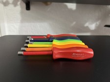  Snap On  NDD1070 7 Pc SAE Nut Driver Set 1/4