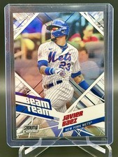 2021 Topps Stadium Club Chrome Javier Baez Beam Team Refractor #BTC-24 Mets