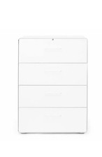 Poppin Stow 4 Drawer Lateral File Cabinet Local Pick up Ship Quote Available 