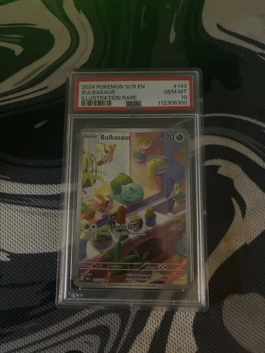 bulbasaur 143/142 psa 10