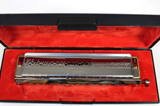 HOHNER THE 64 CHROMONICA 280 C PROFESSIONAL MODEL 4 OCTAVES W/CASE- GERMANY