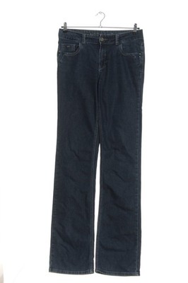 MOMENT Straight-Leg Jeans Damen Jeans Gr. DE 42 blau Casual-Look