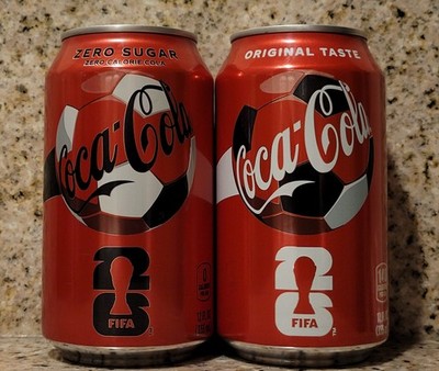 Coca-Cola ソーダファンテン　非売品 NEW Coca-Cola USA 2026 FIFA World Cup Coca Cola ZERO COKE 12 FL OZ