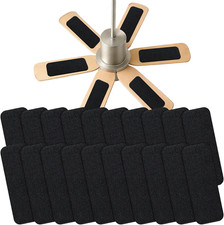 20 Pack Ceiling Fan Filters for Blades, Activated Coconut Shell Carbon