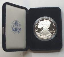 2005 American Eagle 1 oz Proof Silver Dollar US Mint OGP One Ounce Bullion R503