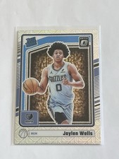 2024-25 Panini Donruss Optic - Rated Rookie Jaylen Wells #252 Choice Prizm (RC)