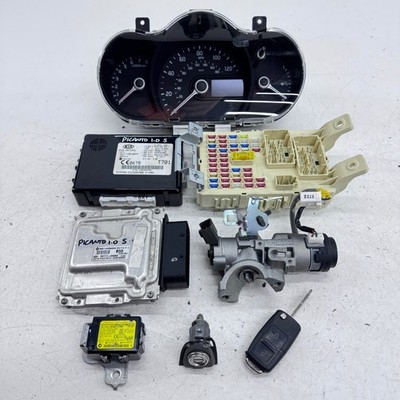 KIA PICANTO MK2 ECU KIT 39111-04055 ENGINE CONTROL 69HP 1.0 PETROL G3LA 11-15