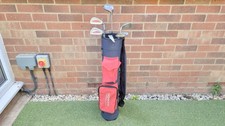 Kids Childrens Junior Set Of Right Hand Donnay Pro One Golf Clubs Bag & Extras