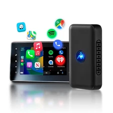 Autosky Wireless Adapter Carplay Android Car Dual USB Plug -and-play Module