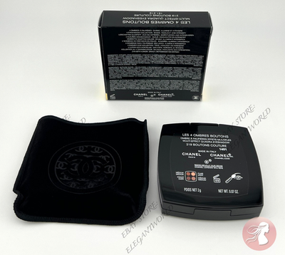 Chanel Les 4 Ombres Boutons Eyeshadow 219 BOUTONS COUTURE Limited